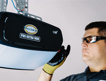 Tech Measuring for Garage Door