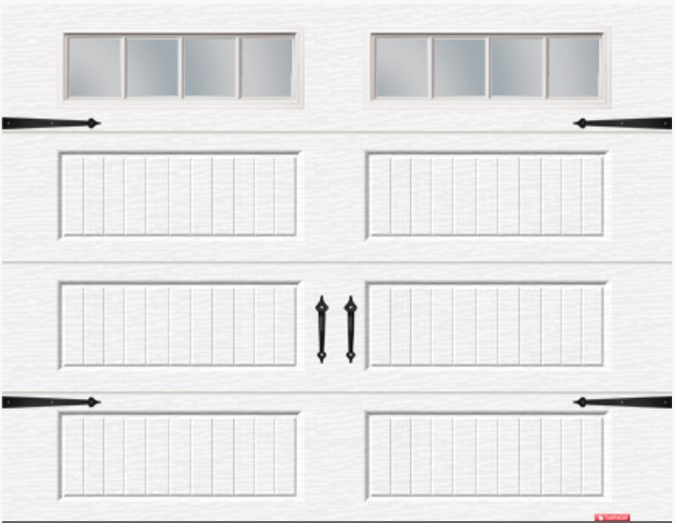 White Long Bead Board Panel